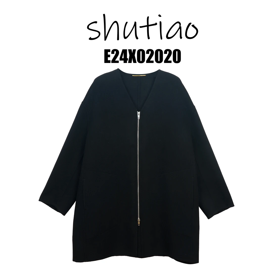 【SHUTIAO】2024秋冬：新款小众设计款外套E24X02020
