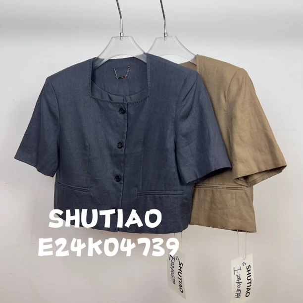 【SHUTIAO】2024秋冬：新款小众设计款外套E24K04739