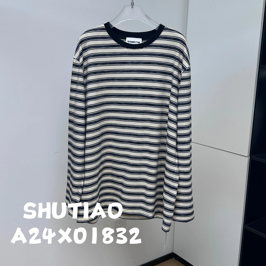 【SHUTIAO】2024秋冬：新款小众设计款T恤A24X01832