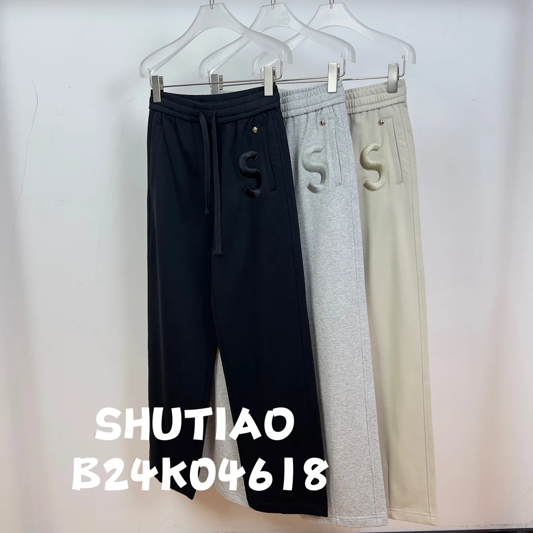 【SHUTIAO】2024秋冬：新款小众设计款裤子B24K04618
