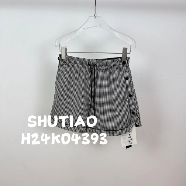 【SHUTIAO】2024秋冬：新款小众设计款短裤H24K04393