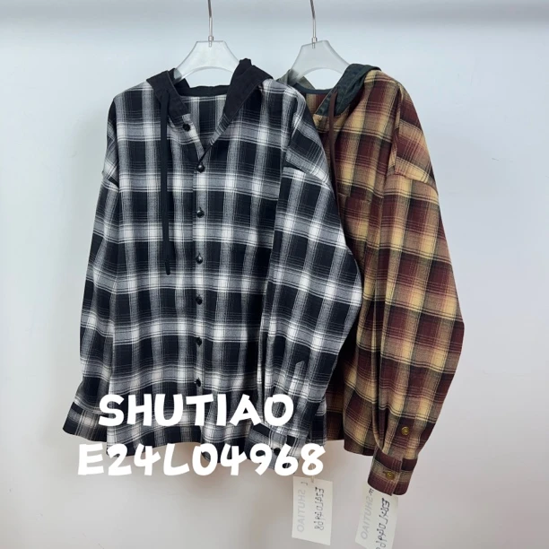 【SHUTIAO】2024秋冬：新款小众设计款外套E24L04968