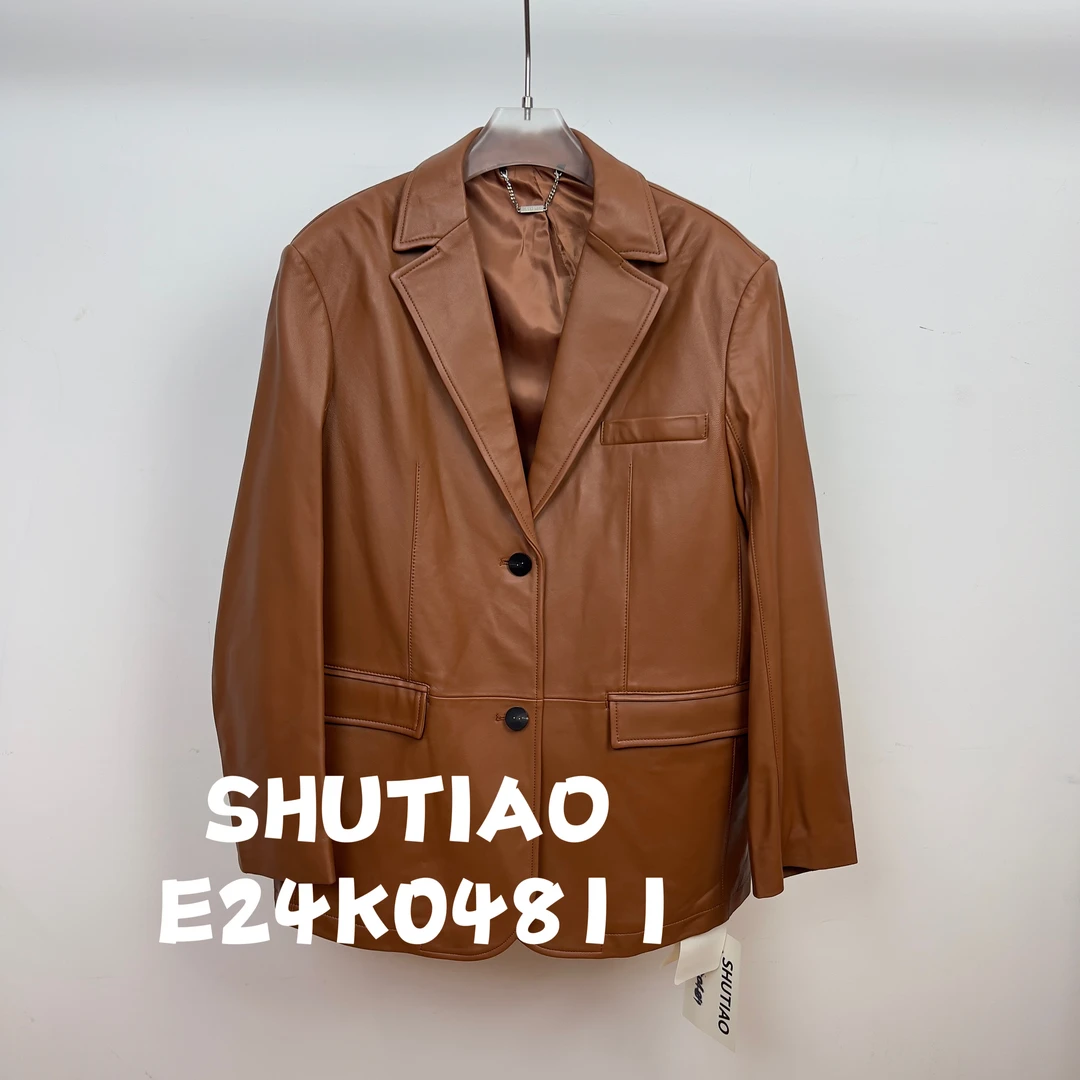 【SHUTIAO】2024秋冬：新款小众设计款外套E24K04811