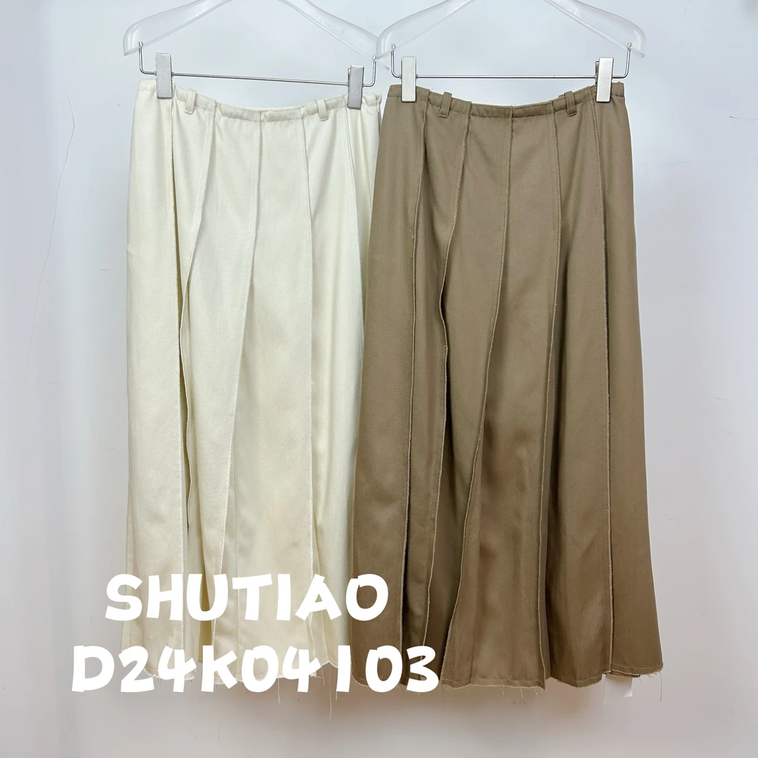 【SHUTIAO】2024秋冬：新款小众设计款裙子D24K04103