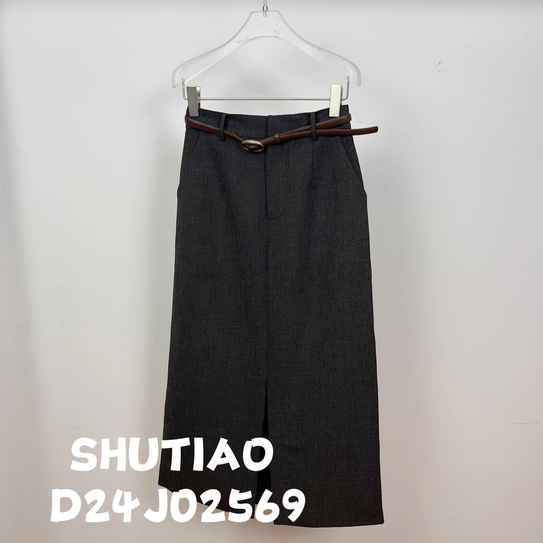 【SHUTIAO】2024秋冬：新款小众设计款裙子D24J02569