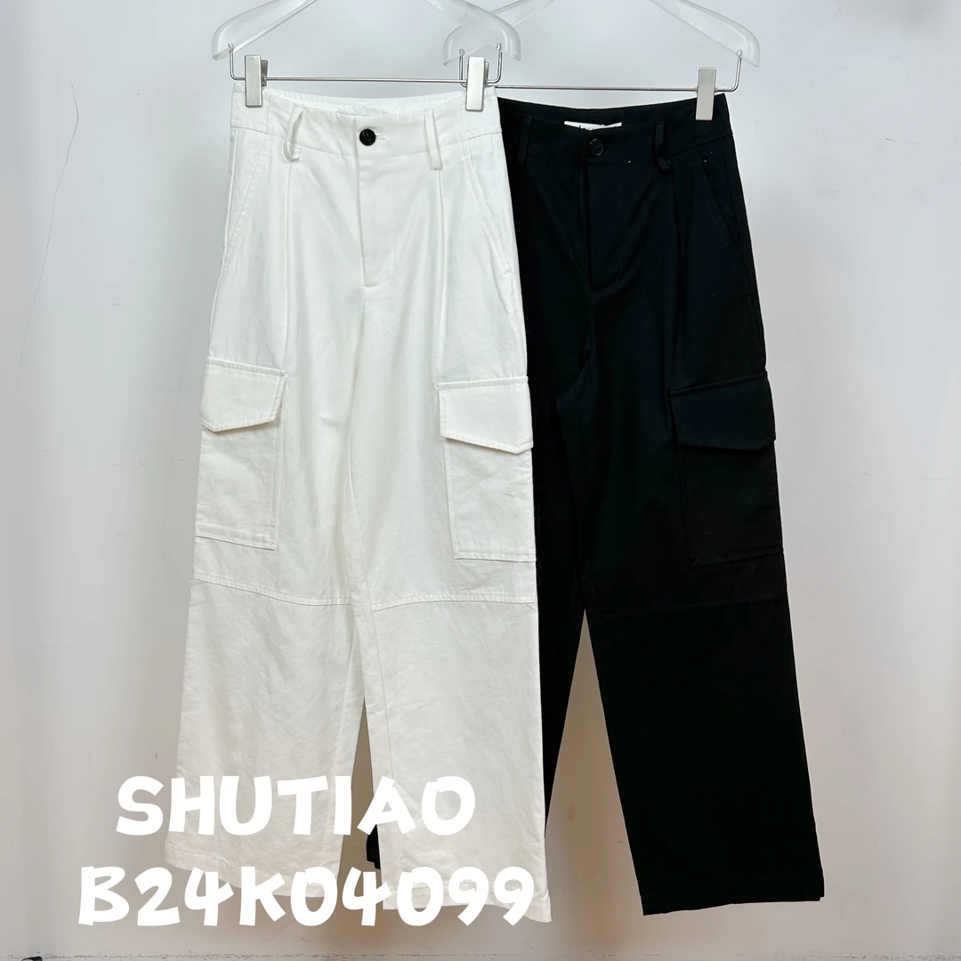 【SHUTIAO】2024秋冬：新款小众设计款裤子B24K04099