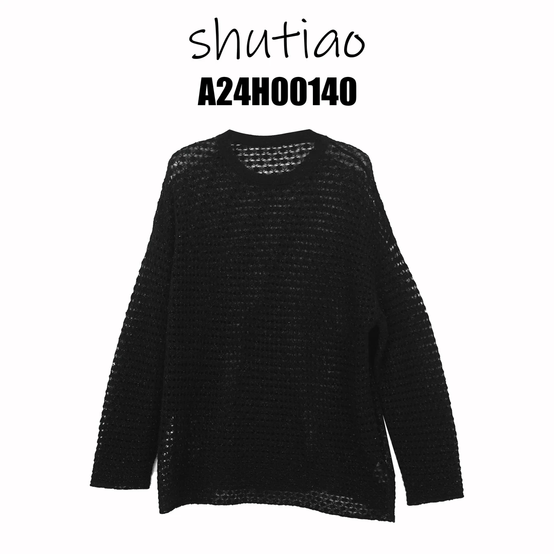 【SHUTIAO】2024秋冬：新款小众设计款T恤A24H00140