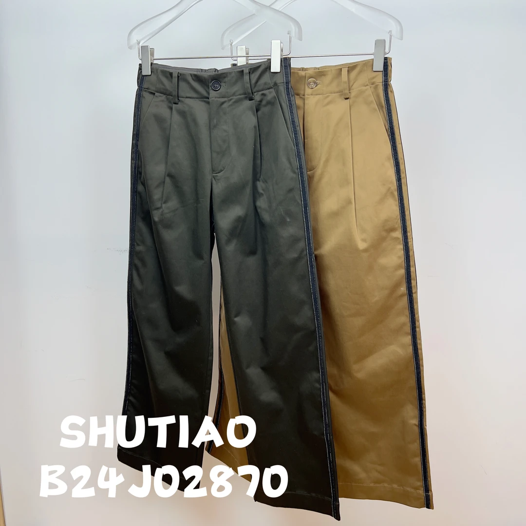 【SHUTIAO】2024秋冬：新款小众设计款裤子B24J02870
