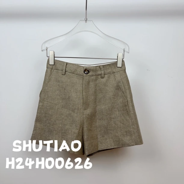 【SHUTIAO】2024秋冬：新款小众设计款短裤H24H00626