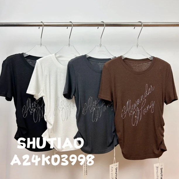 【SHUTIAO】2024秋冬：新款小众设计款T恤A24K03998