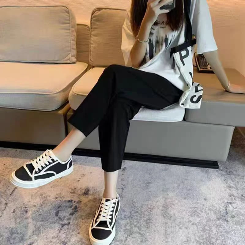 GD LAOLENTOE【A501-A600】休闲时尚气质女装百搭春夏女休闲裤显瘦