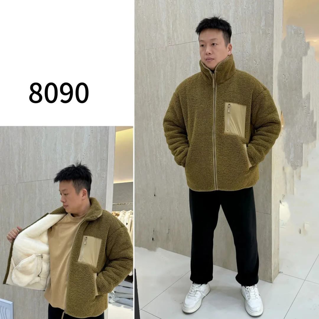 过冬必备【8090暖居】深冬定制轻奢男款三层加绒加厚外套NJ-23180