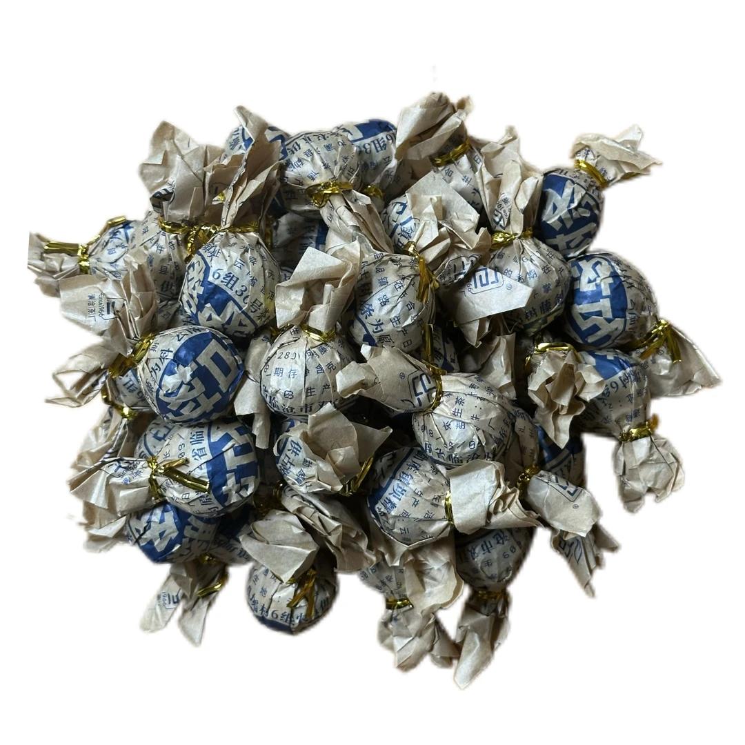 澜沧茶厂2018年 藤条古树龙珠 普洱茶8克/颗 250克/份