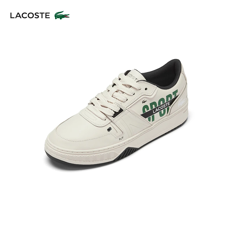 LACOSTE法国鳄鱼男鞋L001系列时尚系带运动休闲鞋板鞋|46SMA0048