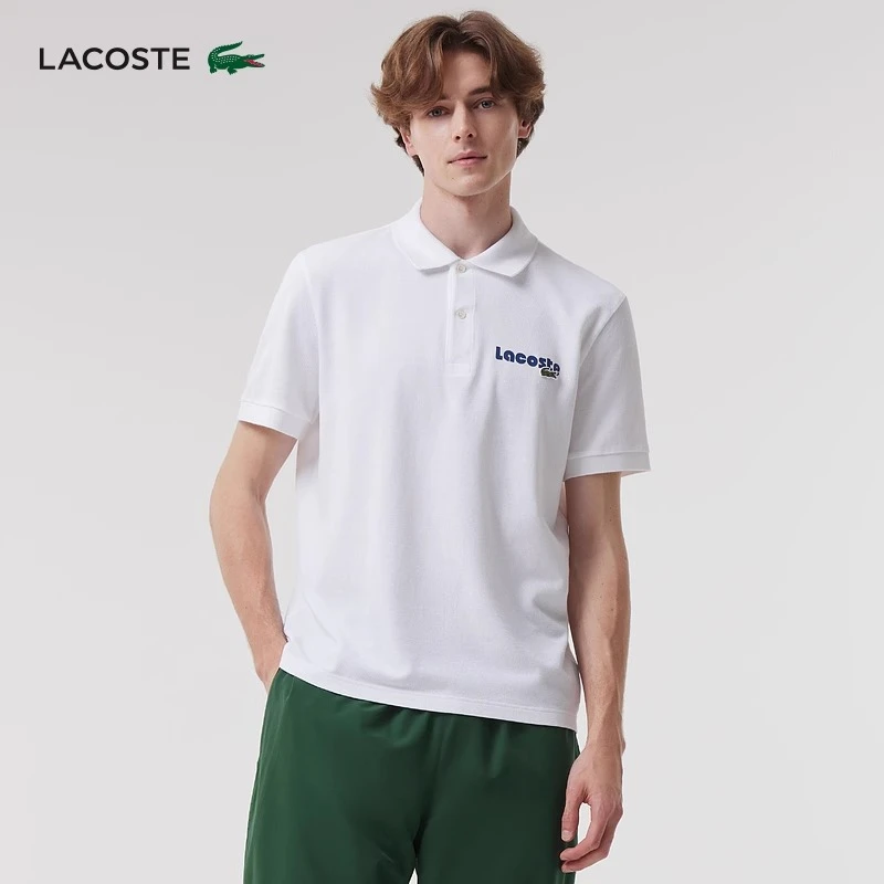 LACOSTE法国鳄鱼男装夏季运动休闲纯棉短袖T恤Polo衫|PH0786