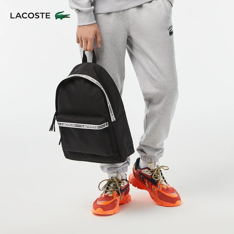 LACOSTE法国鳄鱼男包春夏时尚简约商务户外通勤双肩包|NH4269NZ