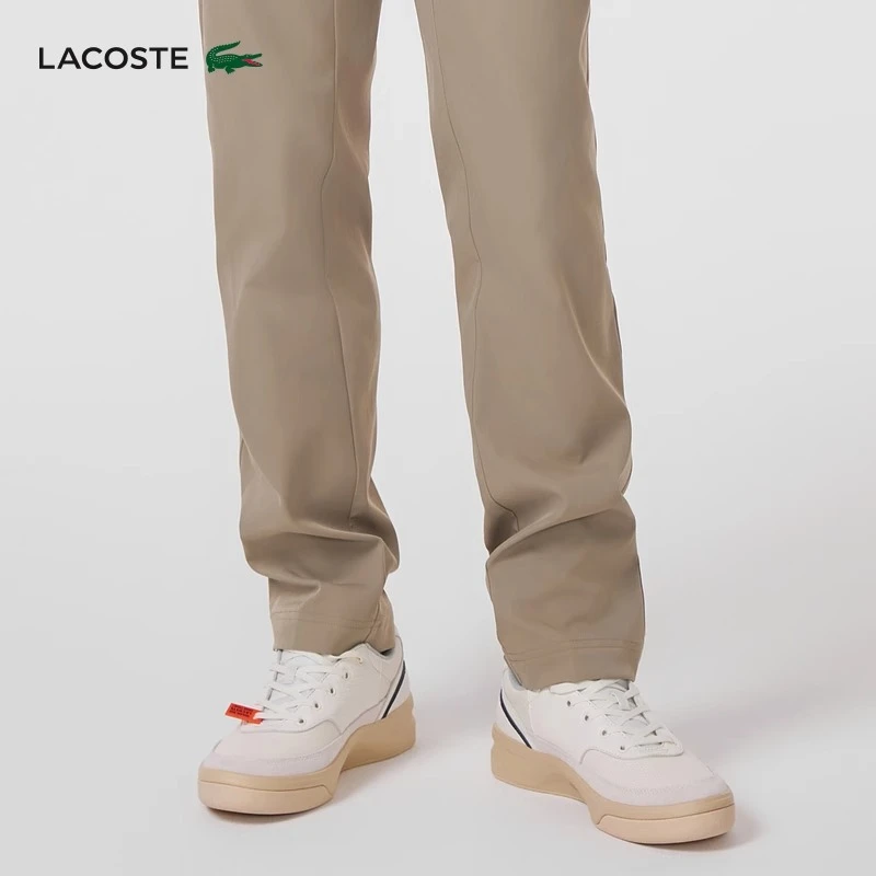 LACOSTE法国鳄鱼男鞋时尚拼色通勤系带板鞋运动休闲鞋|46SMA0047