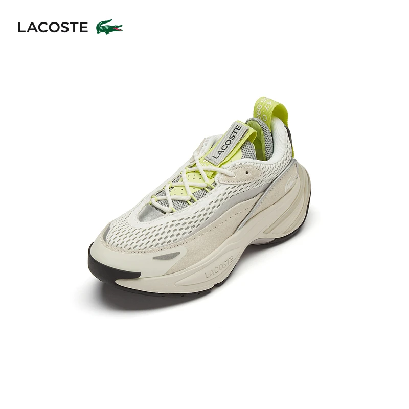 LACOSTE法国鳄鱼女鞋秋季新款时尚百搭厚底休闲运动鞋|46SFA0100