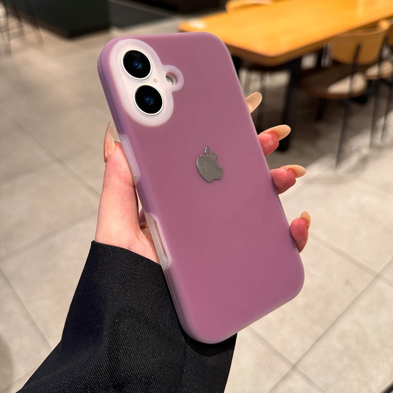 高级果冻液态硅胶适用iPhone15苹果13手机壳14promax全包12简约11