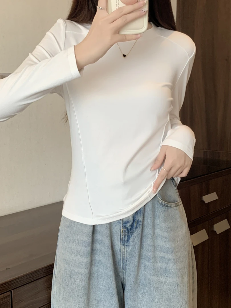 (鱼骨)秋季新款鱼骨打底衫