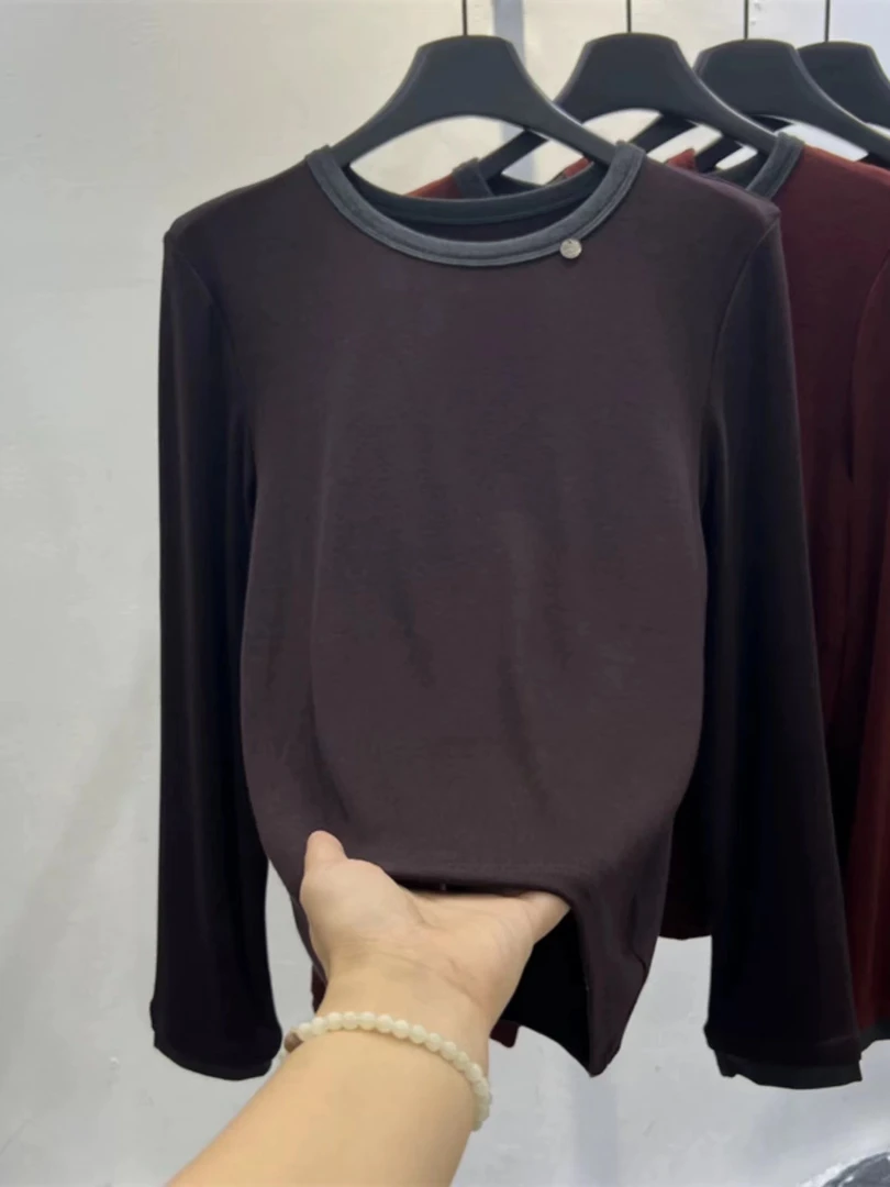 长袖小铁片新款T