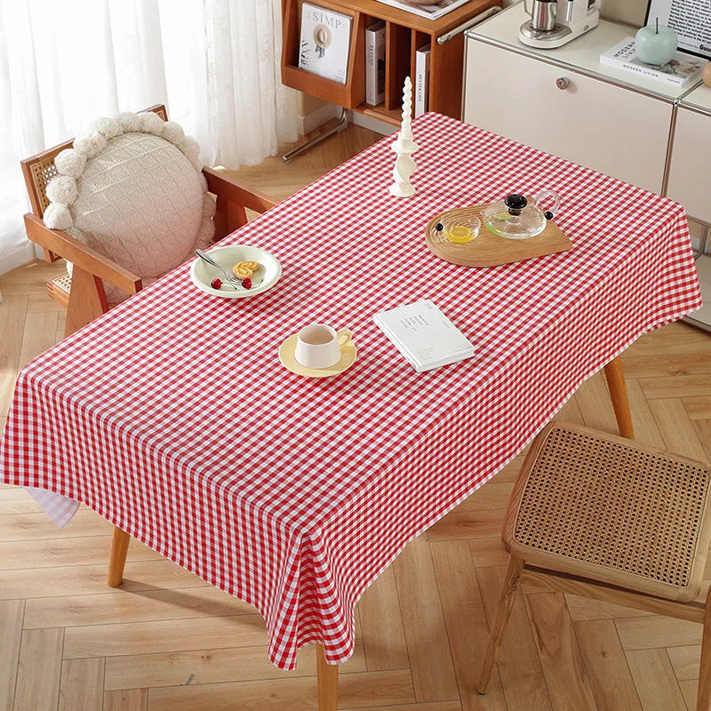 桌布防水防油免洗防烫餐桌布长方形pvc轻奢高级感茶几布塑料台布