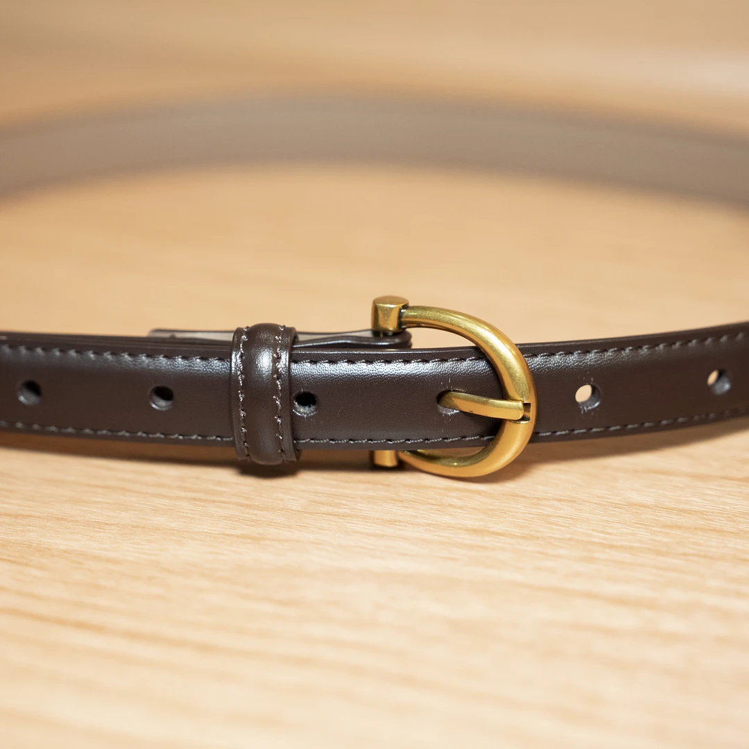 陈佳洁 港风复古皮带针扣时尚百搭腰带J002399