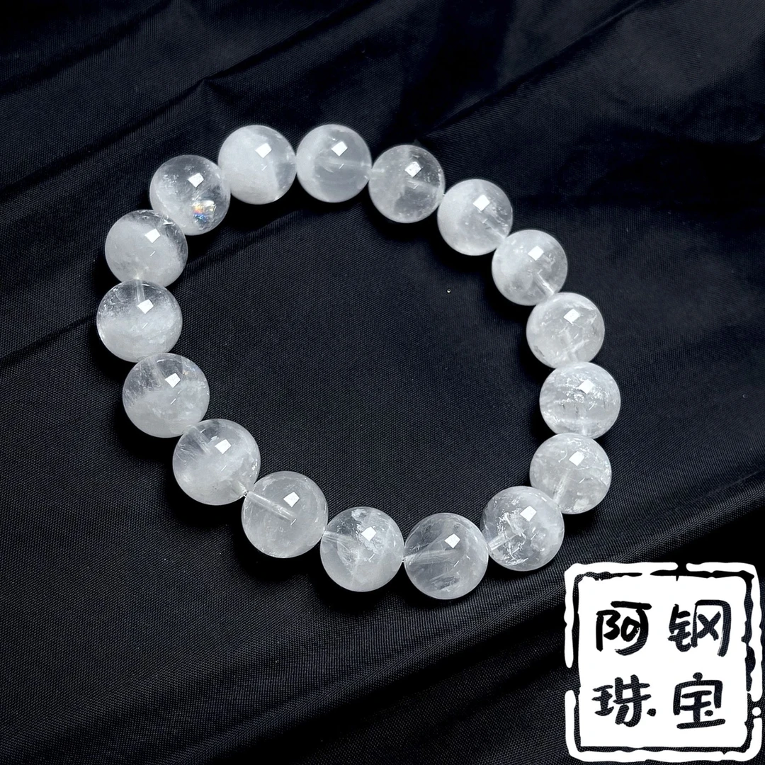 聚宝盆白幽灵A手串巴西异象水晶百塔多样性发其一BY120