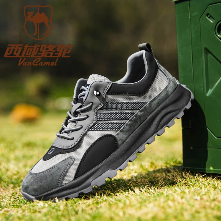VANCAMEL/西域骆驼2024爆款透气百搭跑步舒适运动鞋户外薄荷曼波