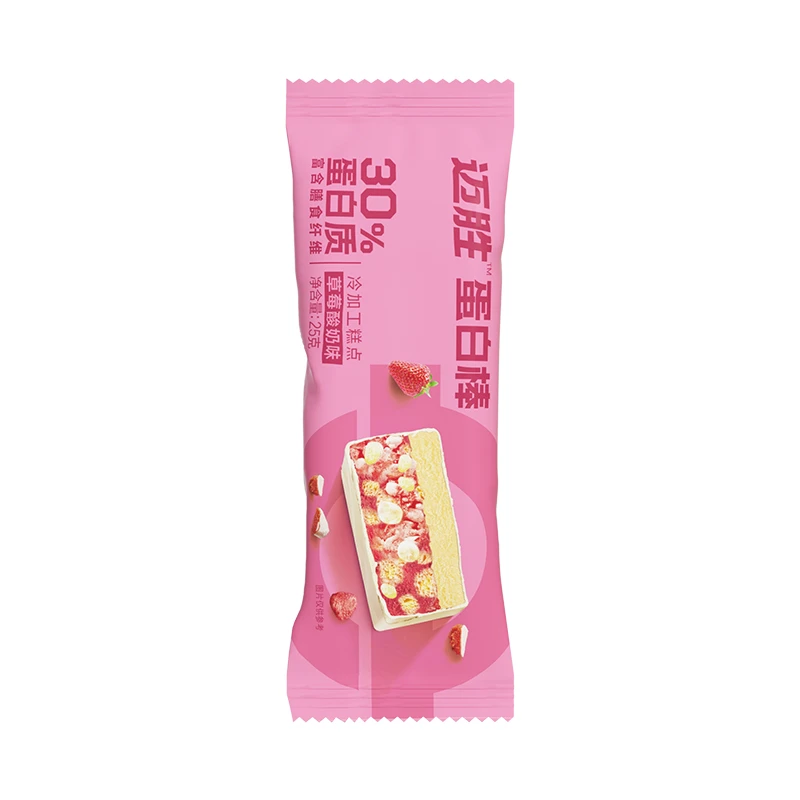 蛋白棒草莓酸奶*1条