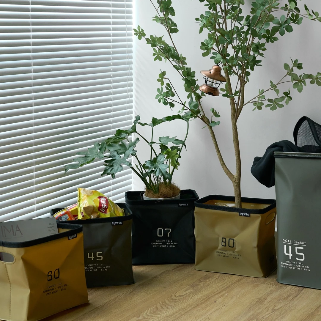 SLOWER户外露营旅行收纳包垃圾桶可折叠便携多功能防水耐用钓鱼包