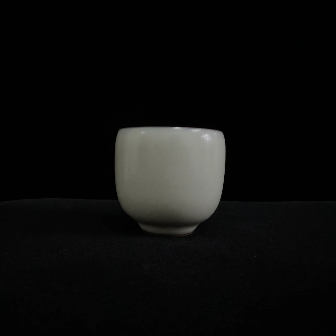 瓷源阁 龙泉窑青瓷 猪油冻 蛋杯 高档 茶器道具 茶杯