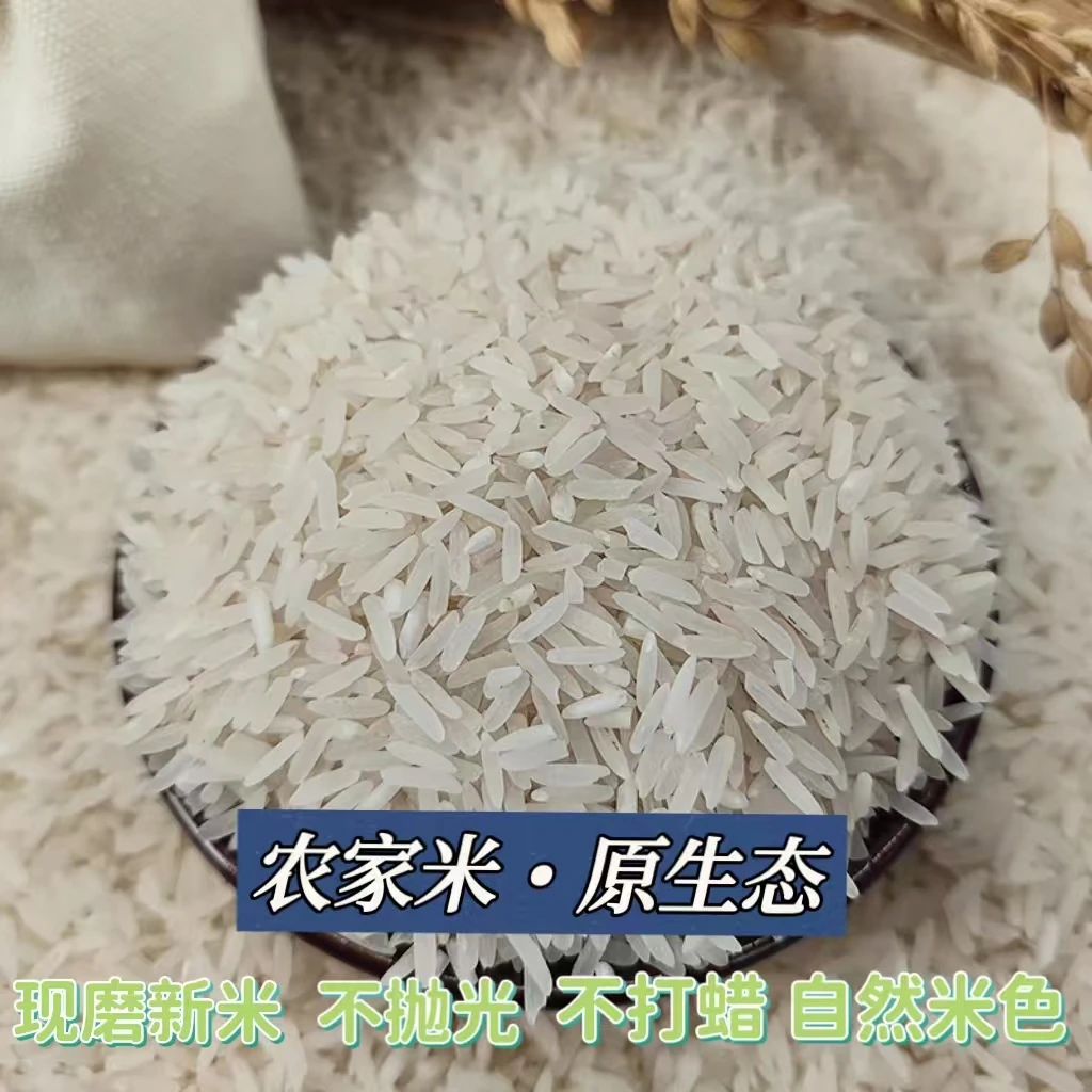 憨农鄱阳湖5kg优质农家新鲜现磨当季大米新米不打蜡真空装10斤