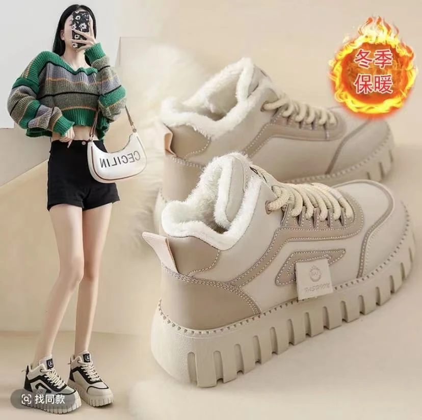 【爆款鞋子】季加绒加厚棉鞋