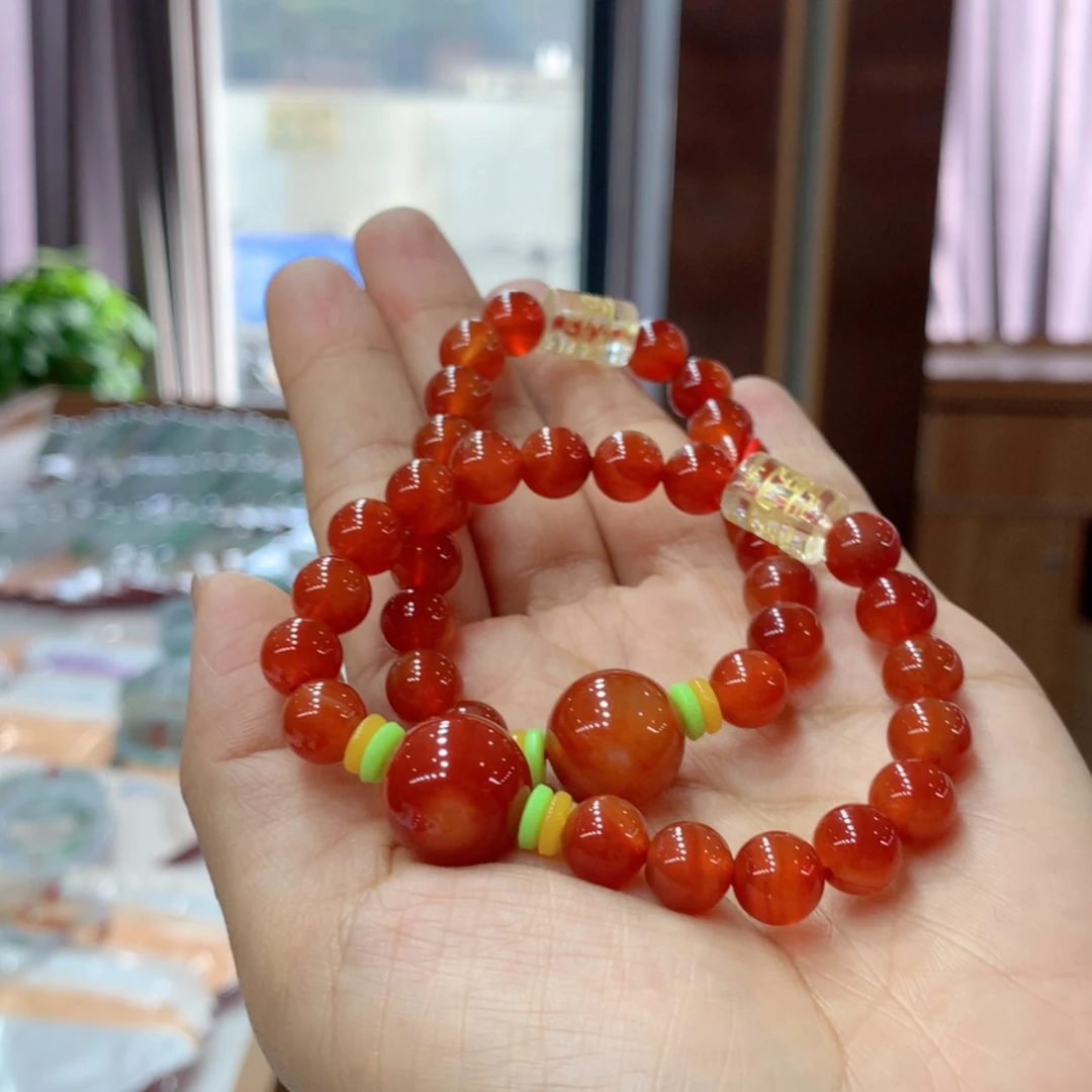 【闪购商品】玛瑙/玉髓手链未镶嵌多样性