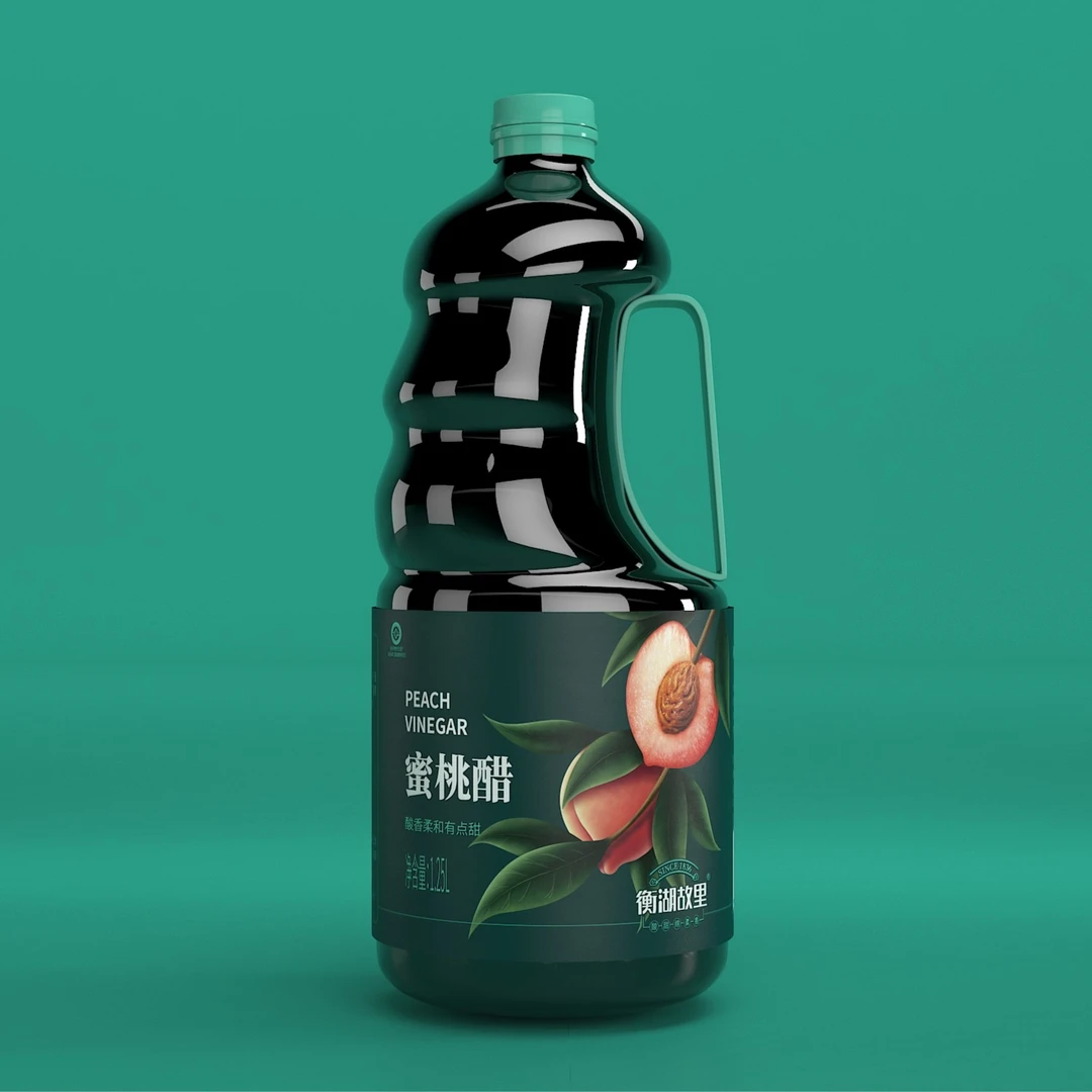 衡湖故里蜜桃醋1桶1.25L粮食酿造美食伴侣色香味俱全