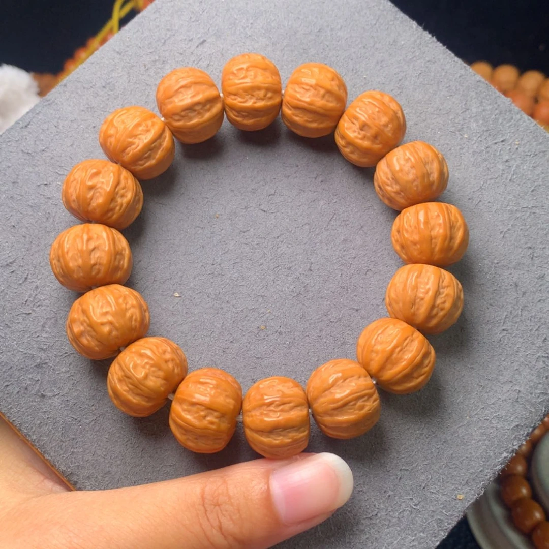 【闪购商品】猴头核桃手串17京八楞送圆珠