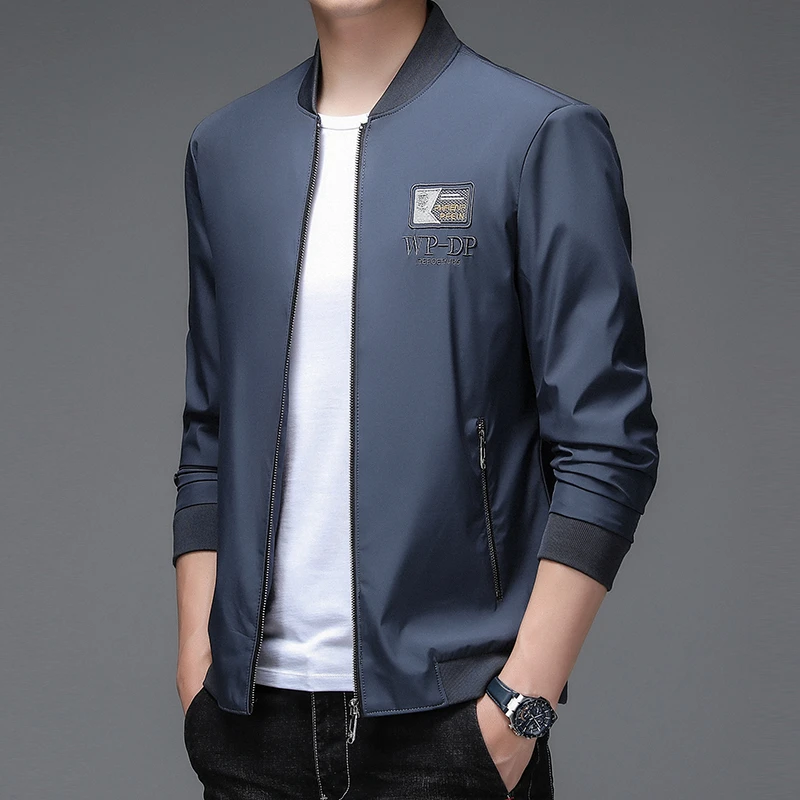 2025秋季新款高端春秋季刺绣飞行员夹克春季百搭潮流休闲秋装薄款