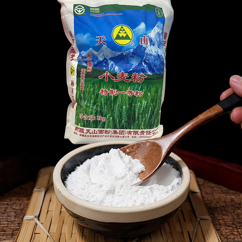 新疆天山面粉 新疆面粉劲道小麦粉 10斤/袋