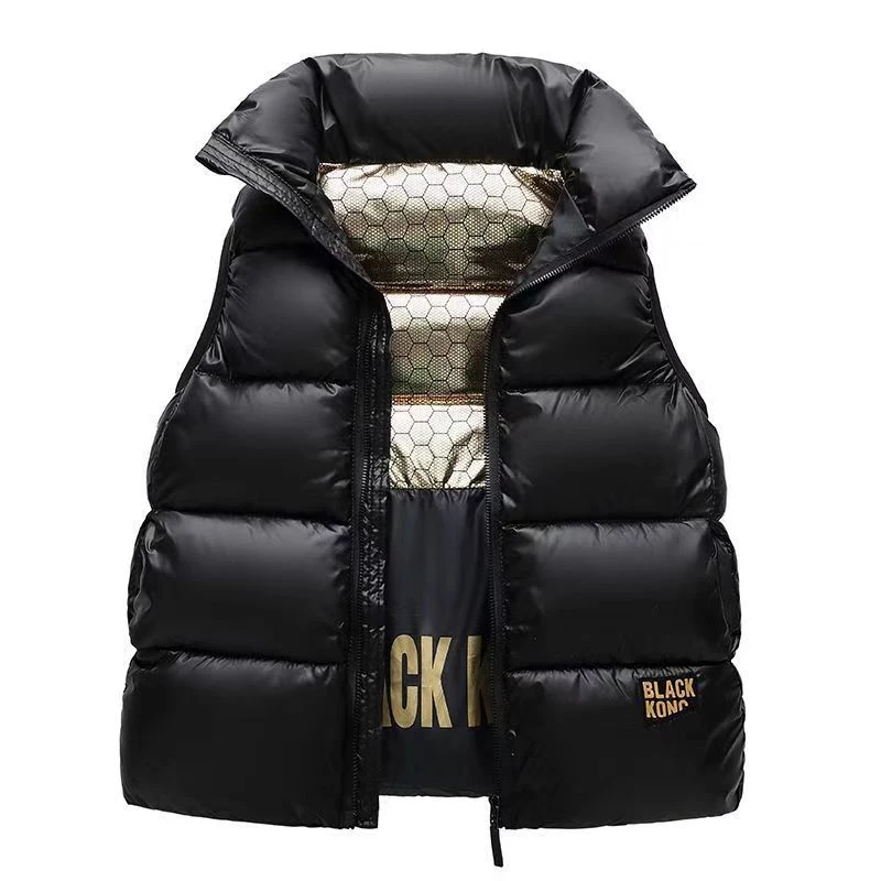 儿童小童装免洗马甲冬季加厚背心男女同款冬装保暖马夹坎肩外套