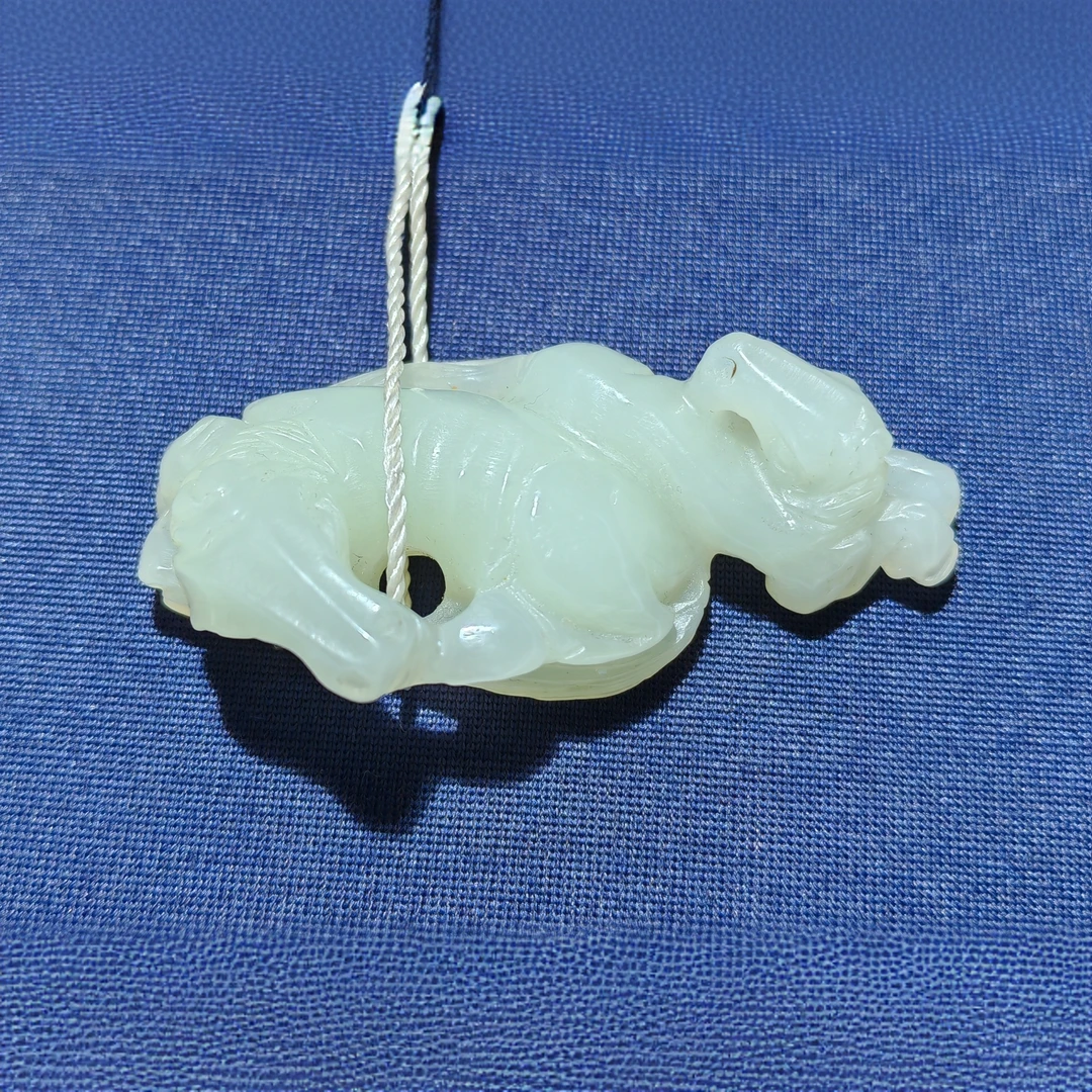 和田玉马子母兽成林