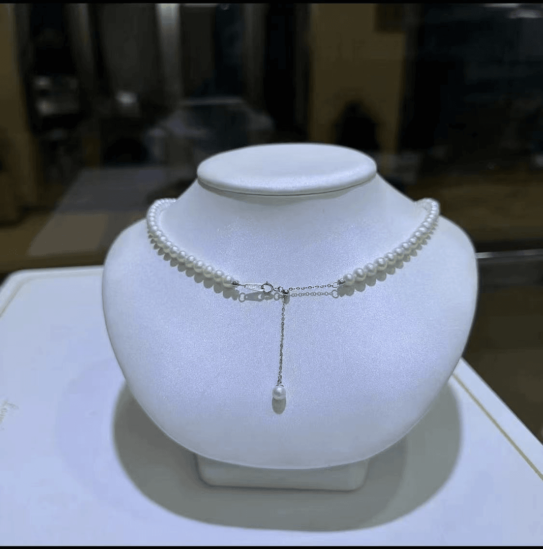 【古德推荐】白雪皇后 5-6mm左右 天然无核淡水珍珠  百搭白色