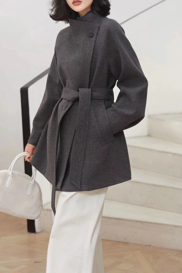 高级感宽松慵懒风大衣C273