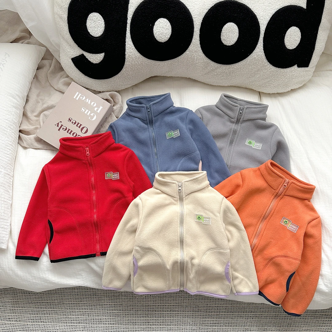 【现货福利】加绒加厚儿童秋冬外套保暖洋气上衣