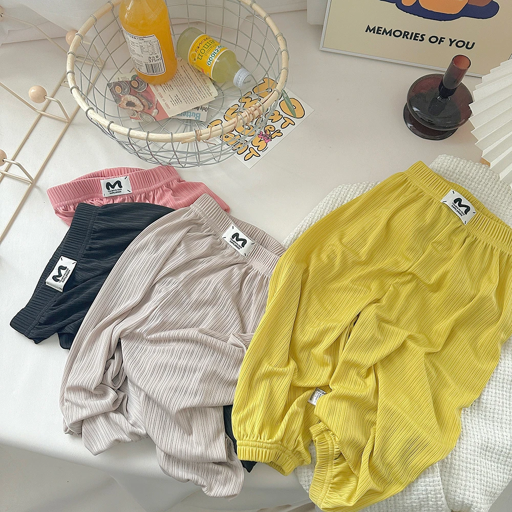 儿童夏季防蚊裤薄款夏款韩版小童宝宝休闲裤