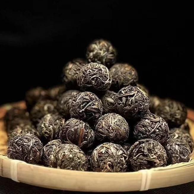 老李福利 2024年纳罕紫芽龙珠8g/颗 生茶