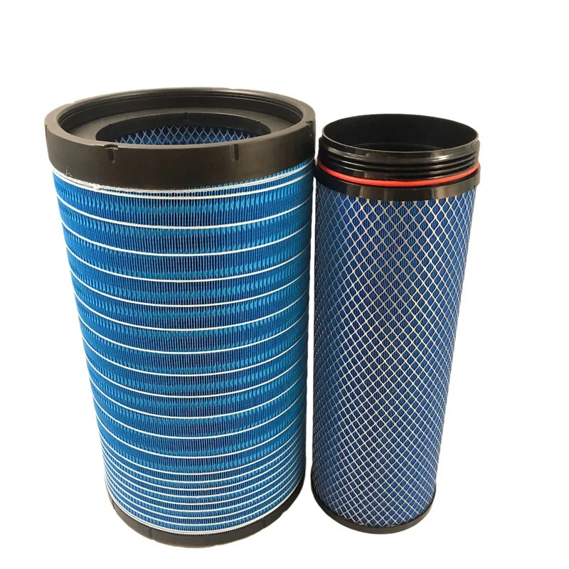 3053凹口适配工程机械空压机发电机组空气滤清器汽车滤芯格空滤