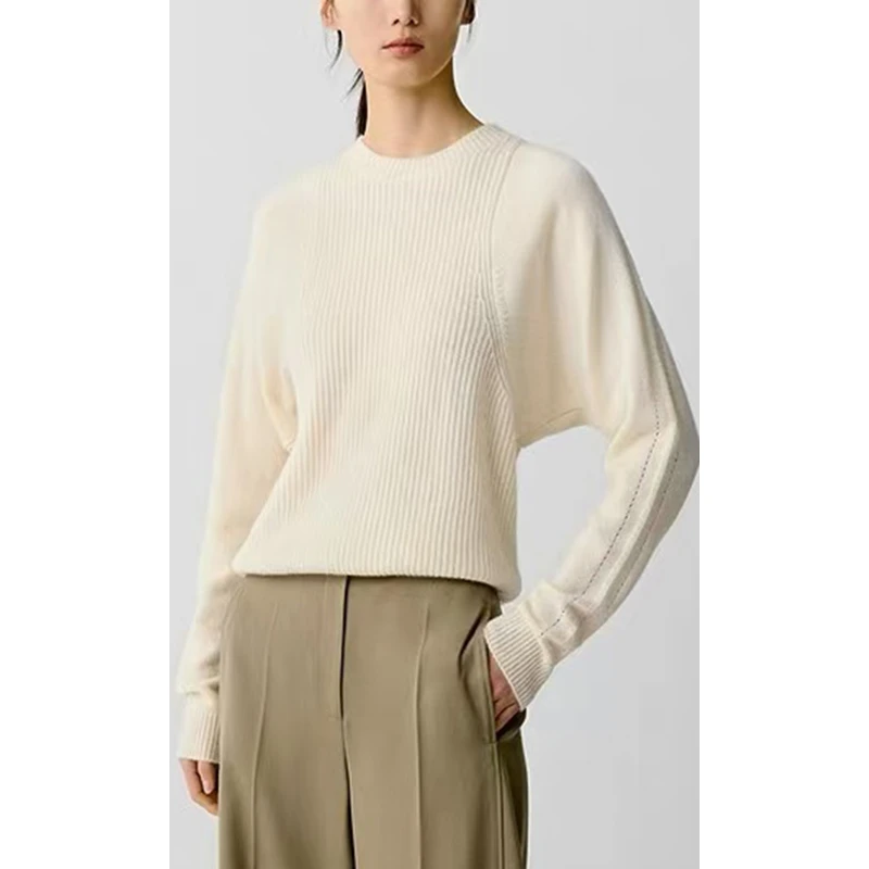 原厂孤品特价清！拍完则无！小禾 100%山羊绒套头针织衫G04