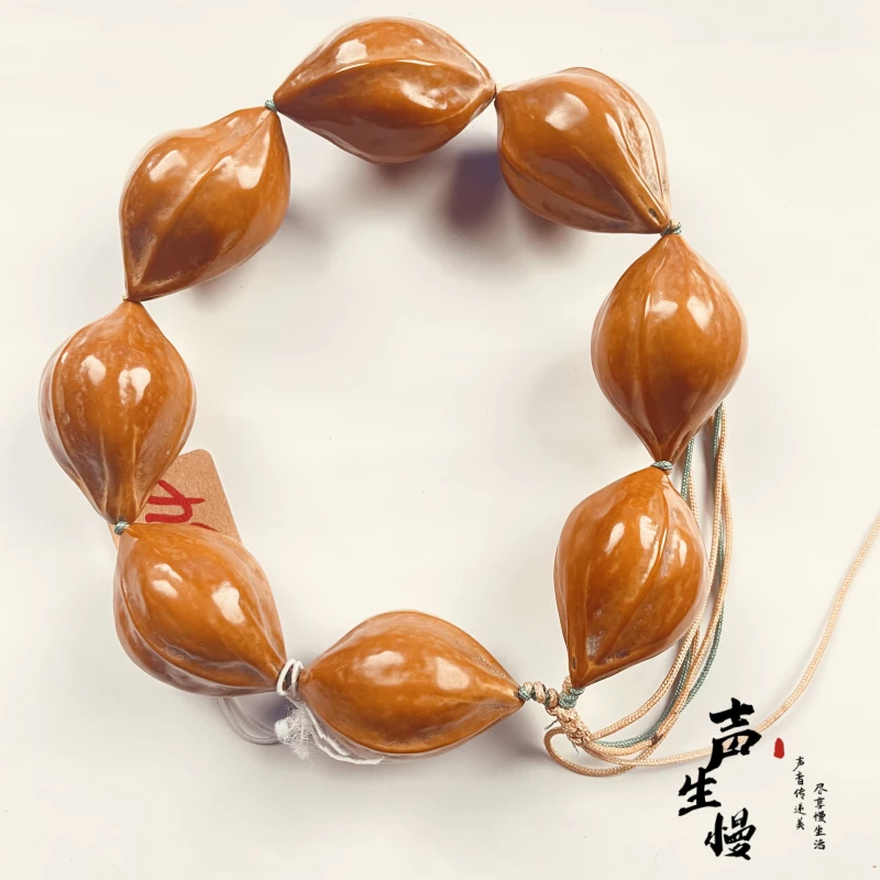 橄榄核手串—水晶21mm—精抛打底