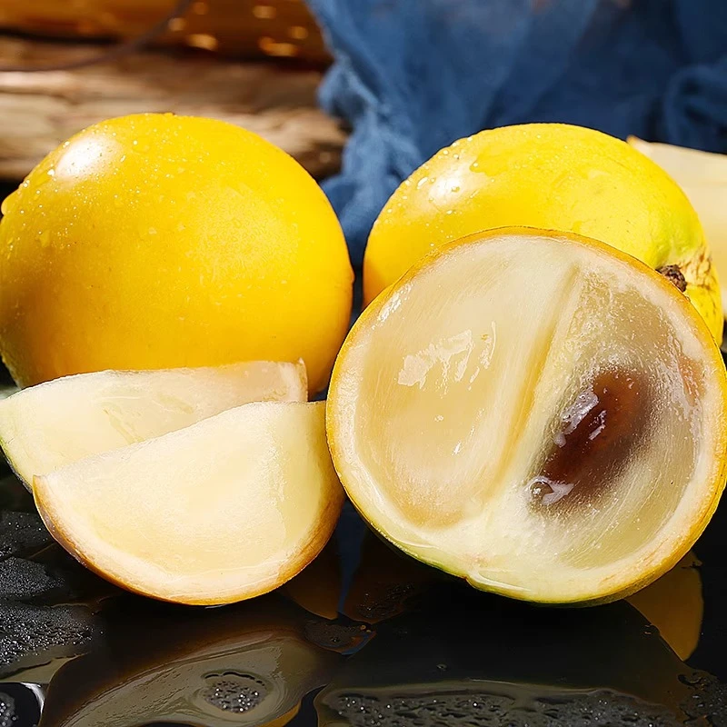 【顺丰 】冬蜜黄晶果新鲜水果净重1-5斤黄金亚美果水果包邮